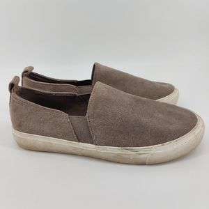 Gap suede slip on sneakers